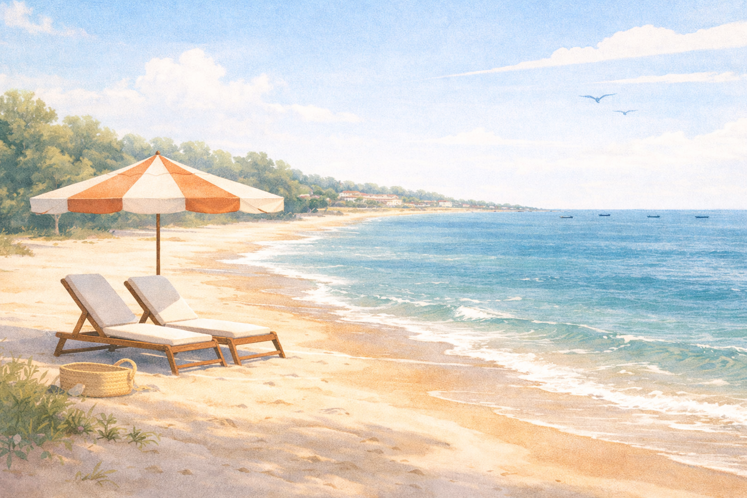 Пляжи Ейска